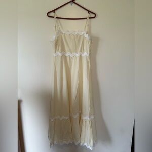 Butter Yellow Maxi Dress